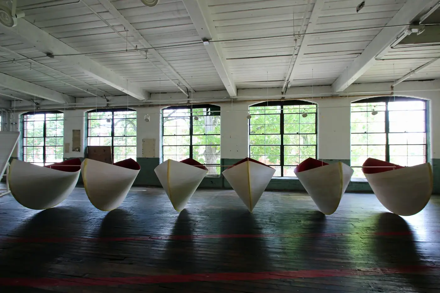 Exhibition at Lowe Mill, view 3