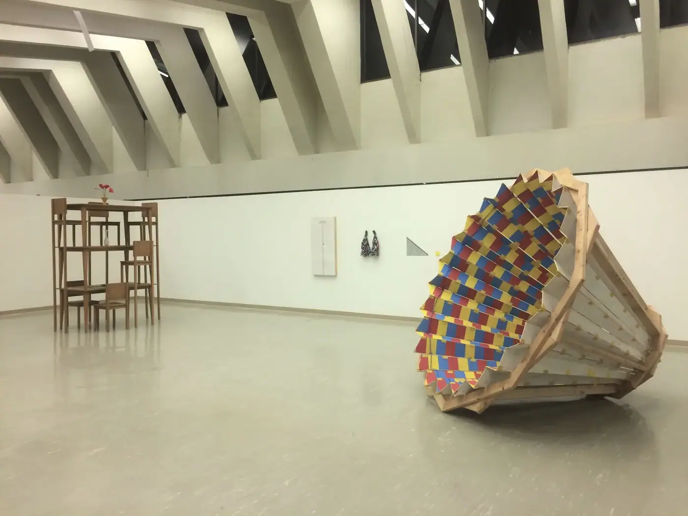 Exhibition at Millsaps College, view 2
