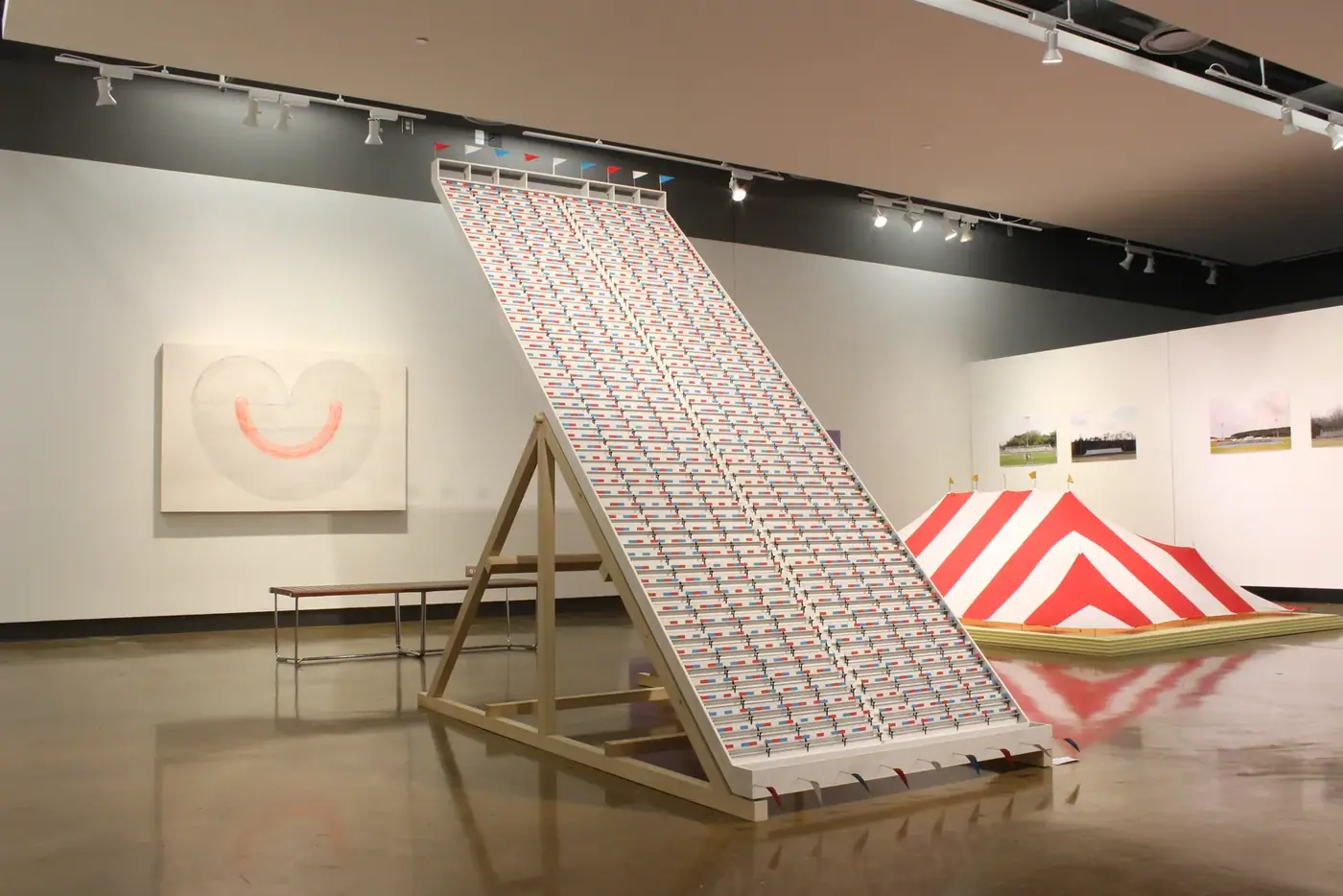 Exhibition at University of Georgia, view 1