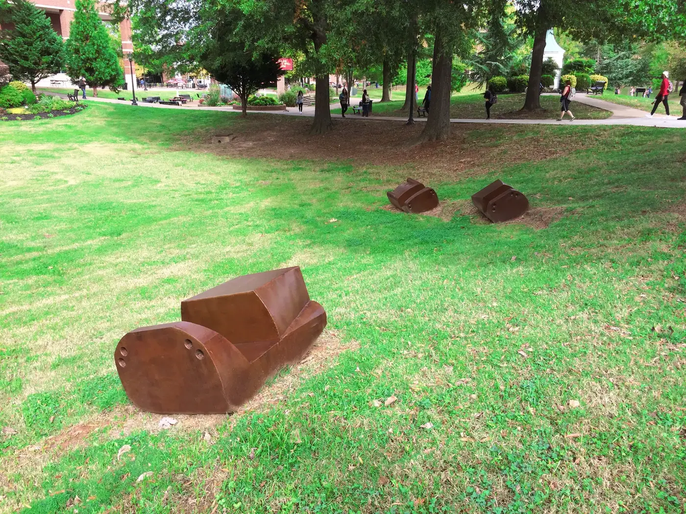 The Cardboard Kids: Monument to the Non-Traditional Student, view 2