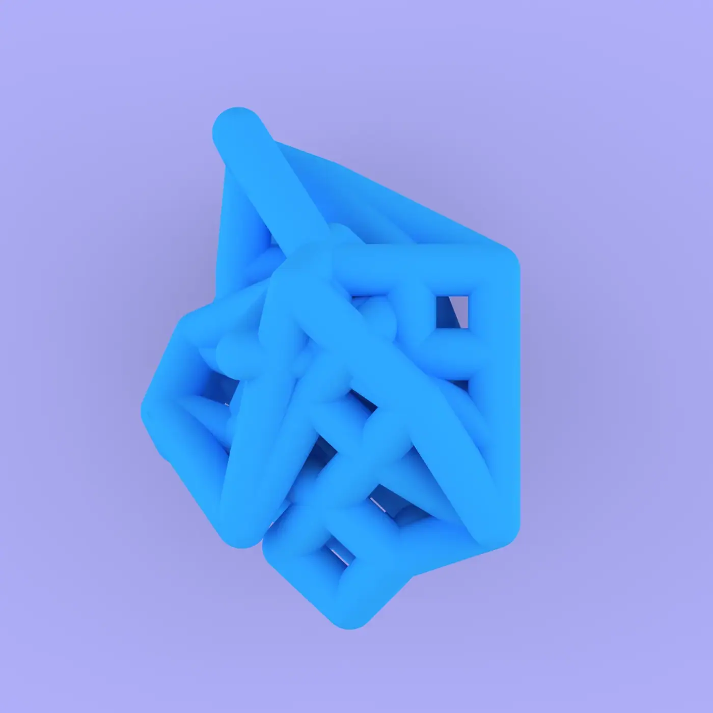 Walking Cubes Generative System, view 4